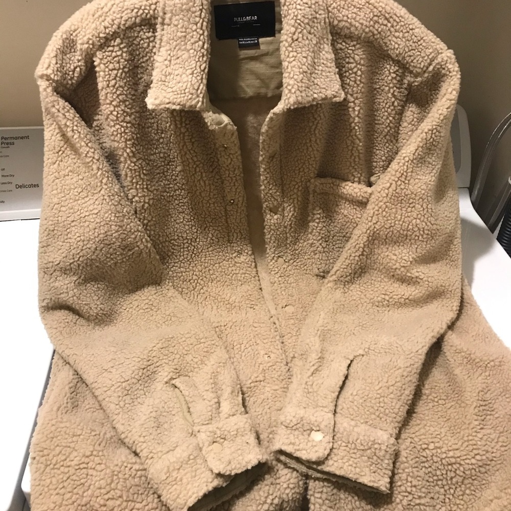 Pull and bear urban theory men’s Sherpa/fleece